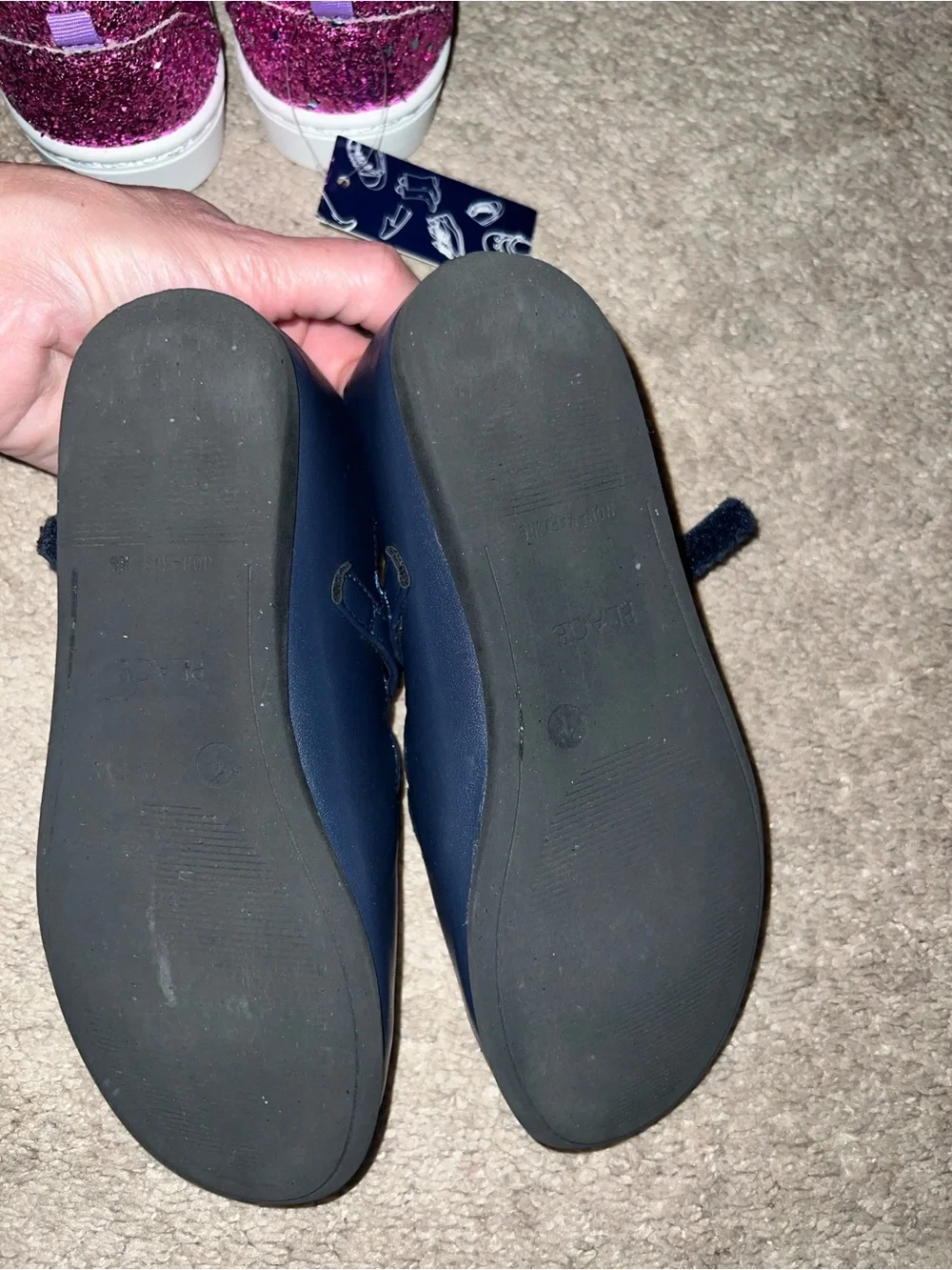 The Children's Place Navy Blue Mary Jane Dress Shoes